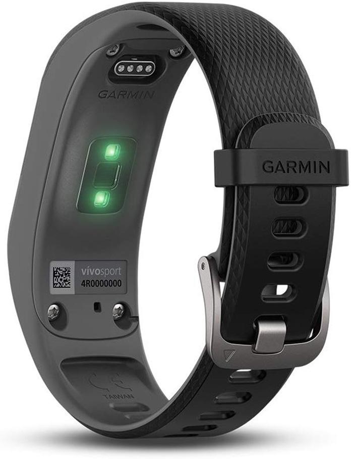 Sensor trasero de la smartband Garmin Vivosport