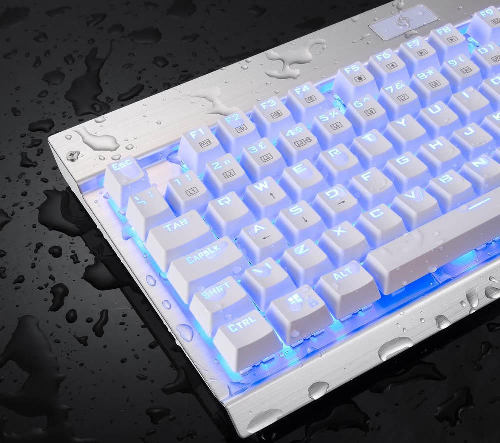 Resistencia al agua en los teclados gaming