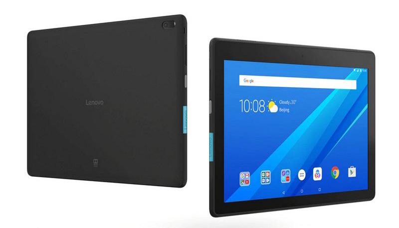 Diseño del tablet Lenovo Tab E10