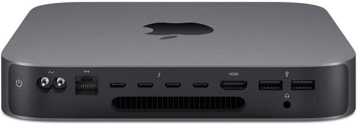 Conexiones del ordenador Apple Mac mini