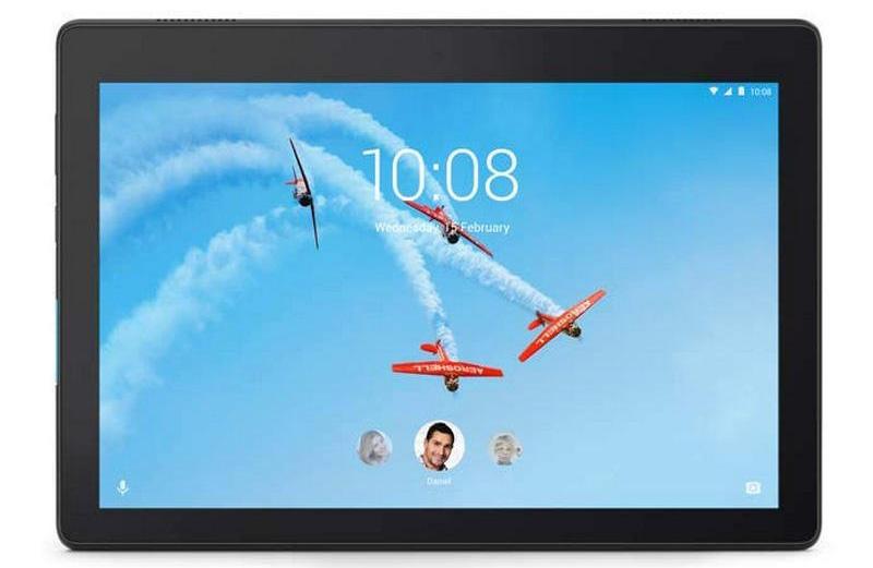 Imagen frontal del tablet Lenovo Tab E10