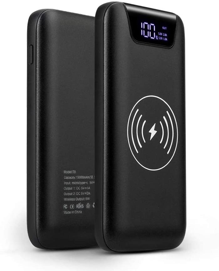 Внешние аккумуляторы SUNYDEAL Powerbank Wireless