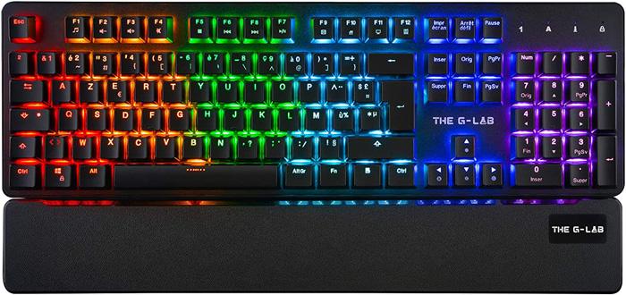 THE G-LAB Keyz Rubidium teclado gaming