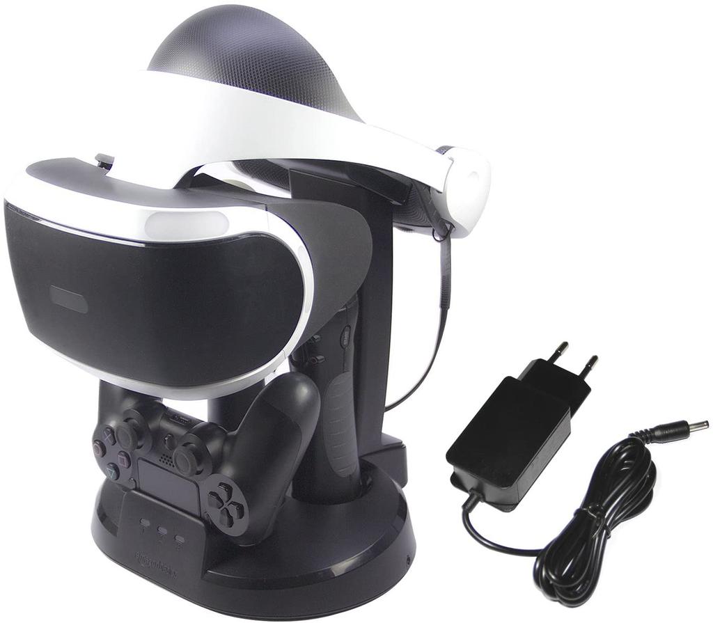 Estación de carga y expositor para PlayStation VR