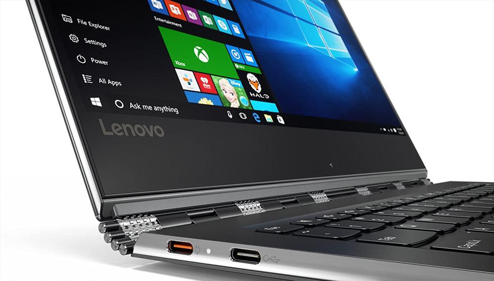 Conexiones del portátil Lenovo Yoga 910-13IKB