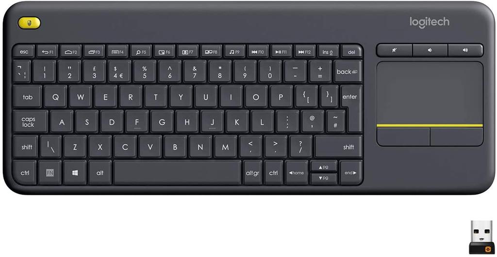 Logitech K400 Plus teclados portátiles