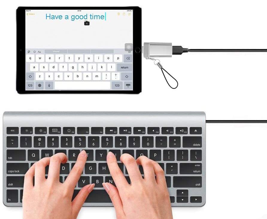 Accesorio teclado para el Apple iPad