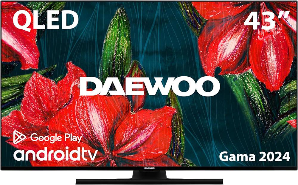 Televisor de 70 pulgadas Daewoo. Resolucion 4K Android TV y Bluetooth
