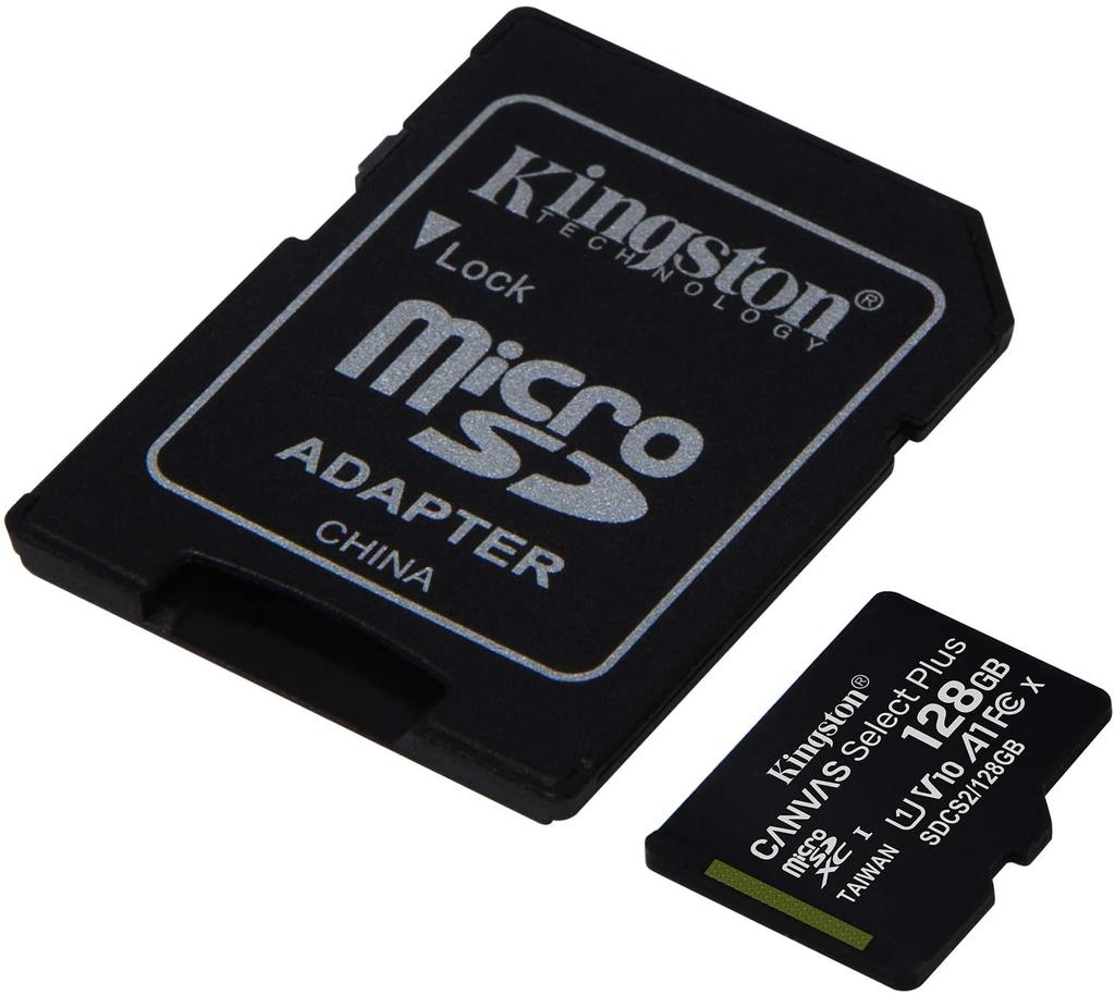 Tarjeta microSD Kingston Canvas Select Plus