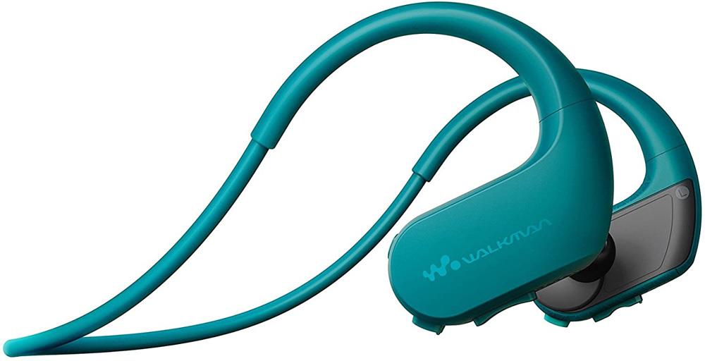 Auricular Sony NWWS413 Walkman de color verde