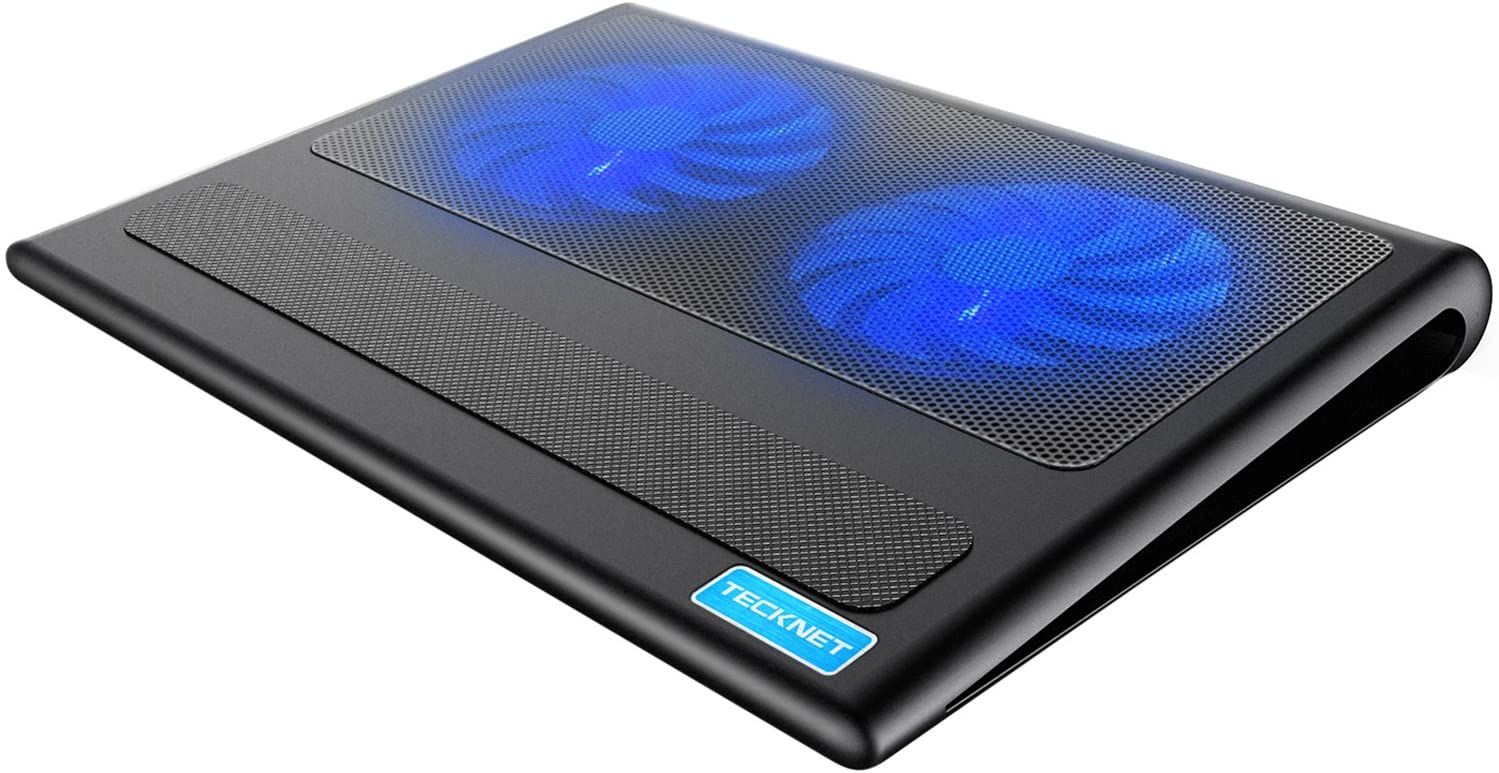 Base De Refroidissement Pour Ordinateur Portable 10-12” – Grand Ventilateur, Design Lumineux – Compacte Et Portable