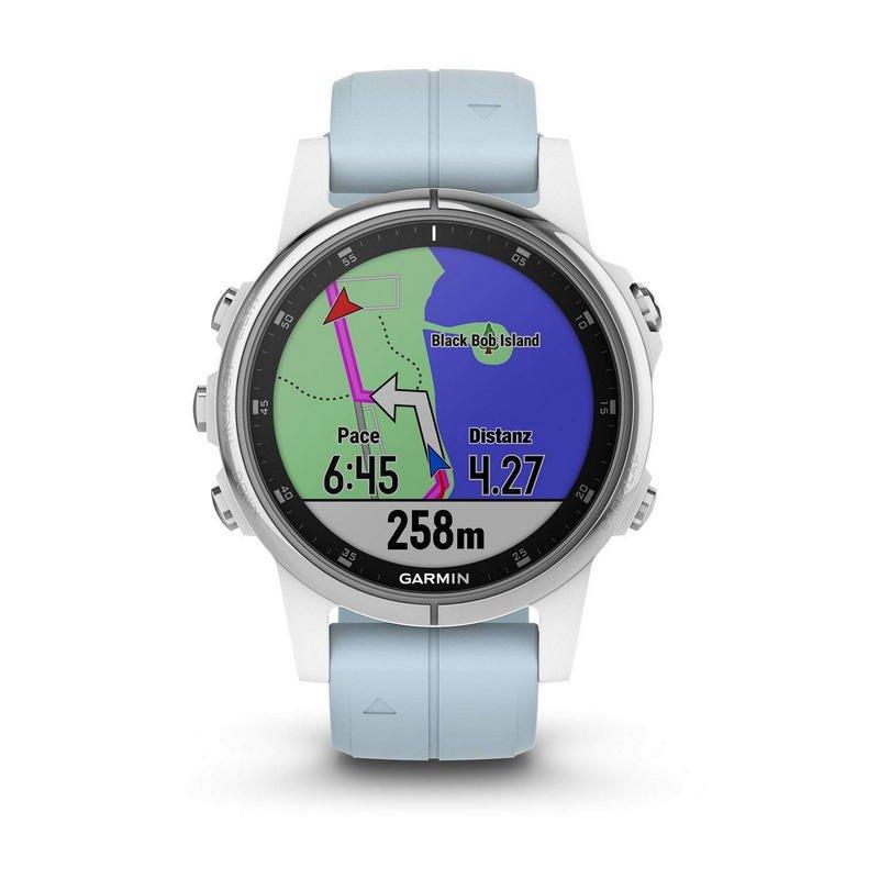 Uso de mapas en el smartwatch Garmin Fénix 5S Plus