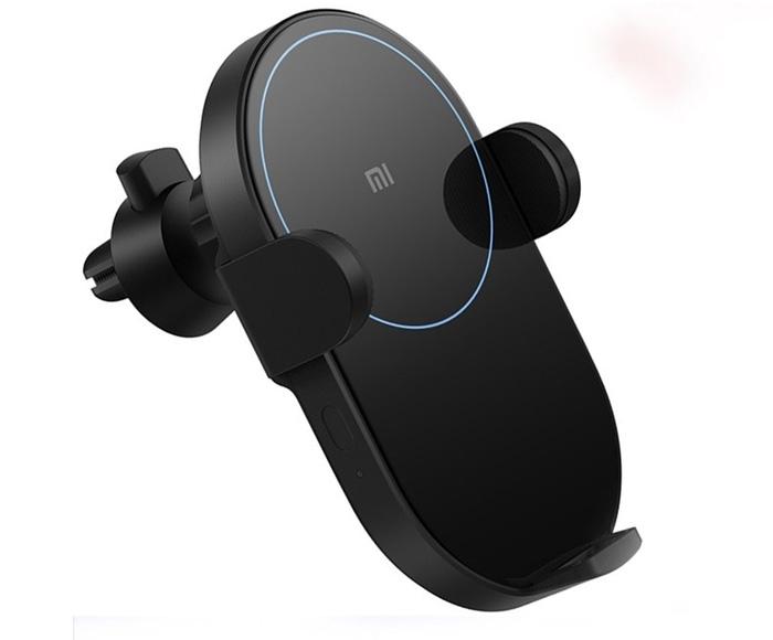 Cargador Xiaomi Wireless Car Charger de color negro