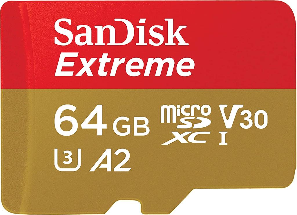 MicroSD SanDisk Extreme de 64 GB