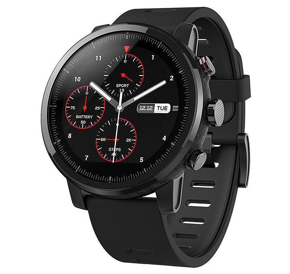 Smartwatch Amazfit Stratos de color negro
