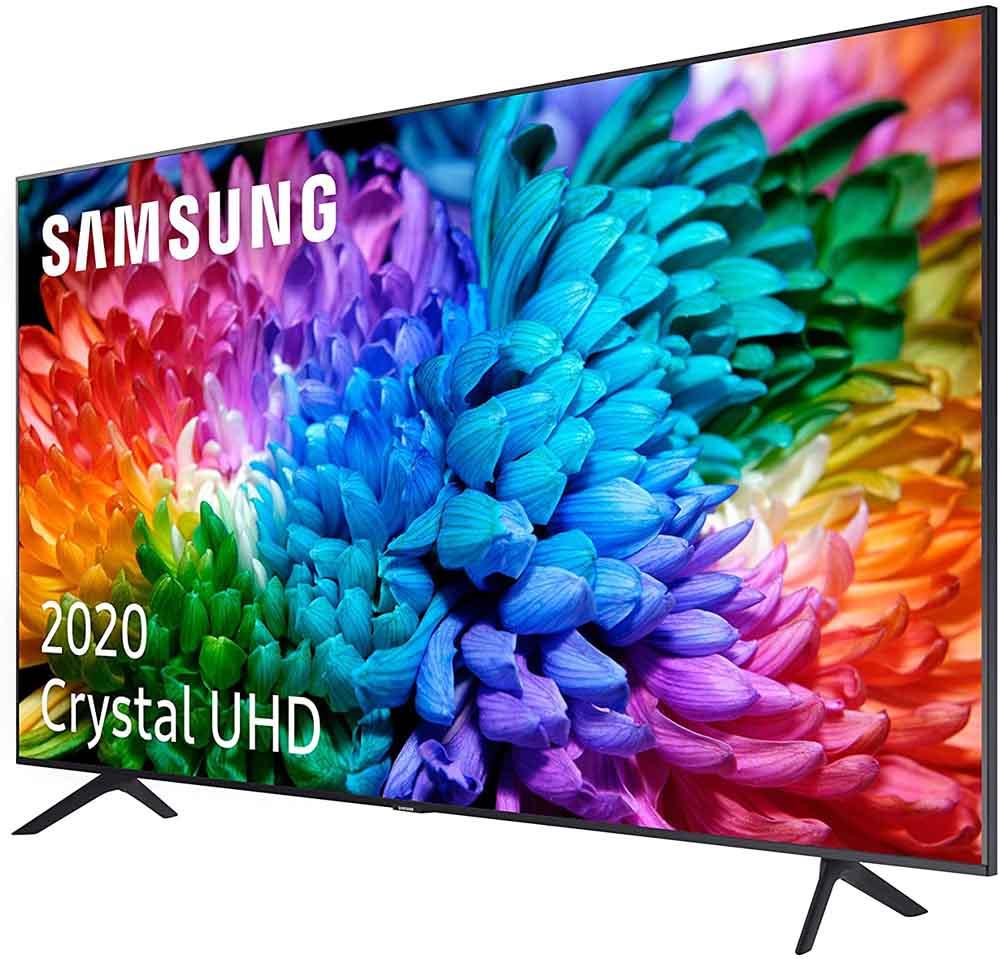 Imagen lateral de la Smart TV Samsung 50TU7105