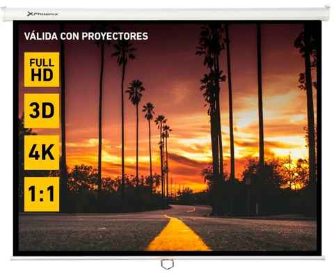 Nueva pantalla de proyector portátil móvil de 50 pulgadas, pantalla de  proyector 16:9, soporte de trípode retráctil para sala de reuniones de cine  en
