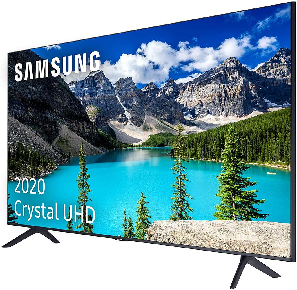 Smart TV Samsung Crystal UHD de lado