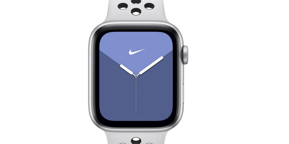 Pantalla del Apple Watch Nike Series 5