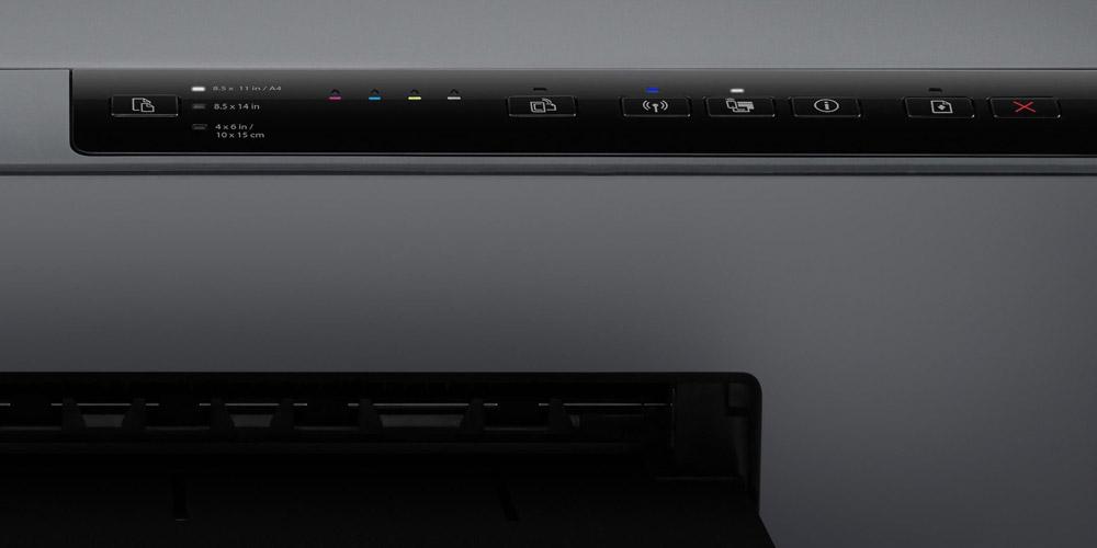 Botones de la impresora HP Officejet Pro 6230