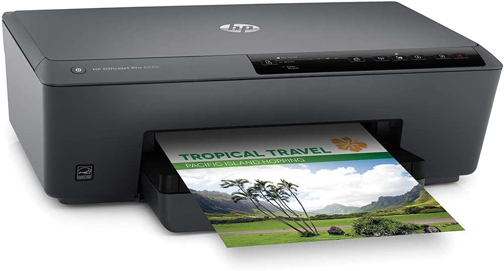Impresora HP Officejet Pro 6230 de color negro
