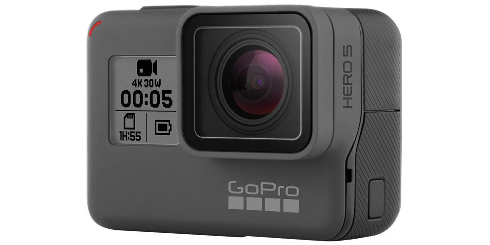 Imagen lateral de la cámara GoPro HERO5