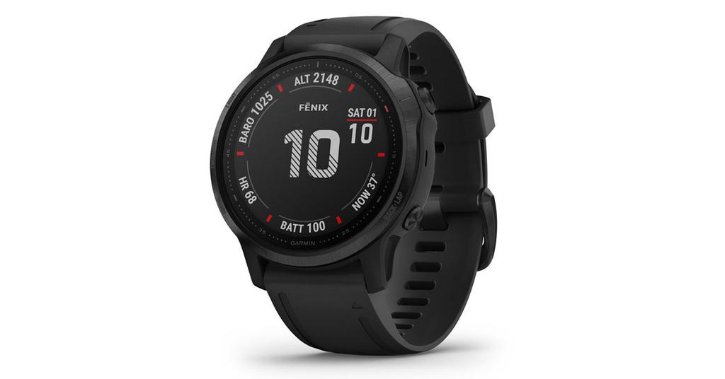 Pantalla del smartwatch Garmin Fenix 6S Pro