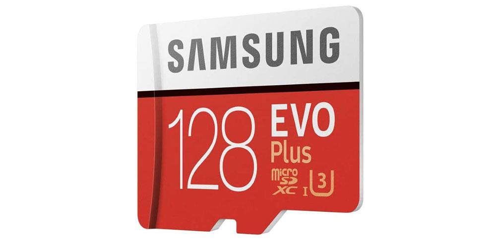 การ์ด microSD ของ Samsung EVO Plus