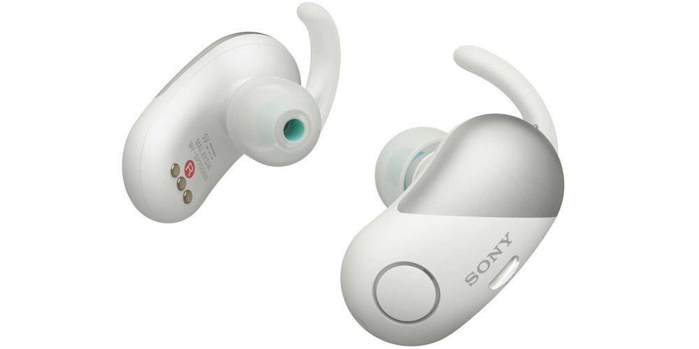 Auriculares Sony en oferta de color blanco