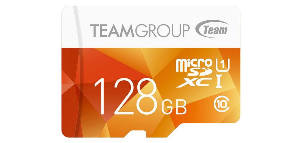 ทีมสีบัตรกลุ่ม tarjetas microSD