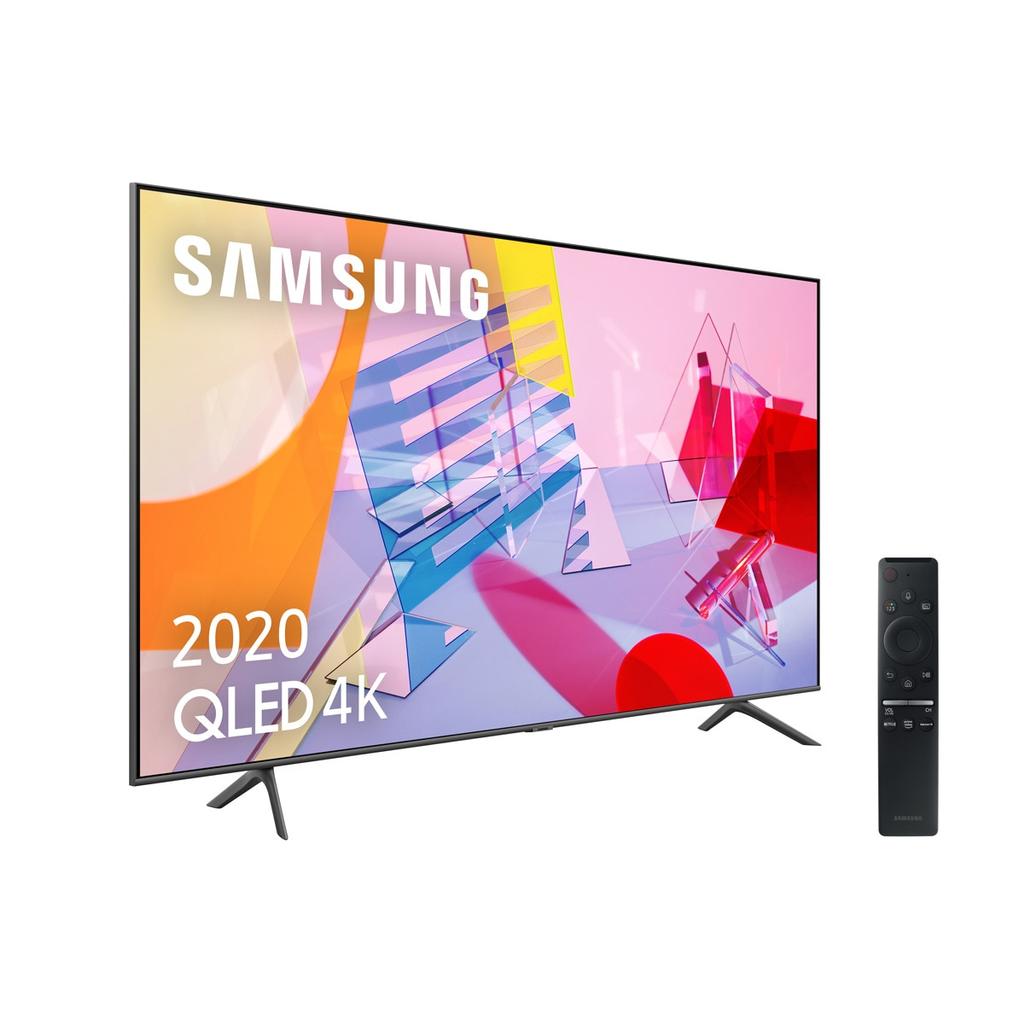Smart TV Samsung QE55Q60T de frente