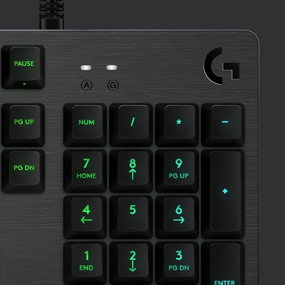 Imagen promocional del teclado para juegos Logitech G513