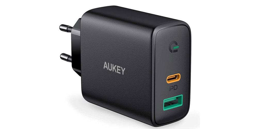 Cargador USB para portátiles Aukey