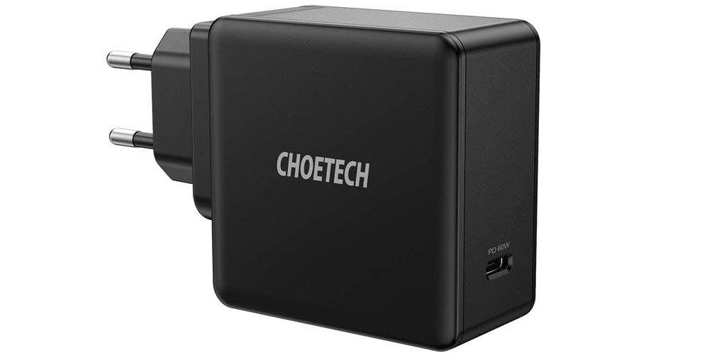 Cargador USB C Choetech para portátiles