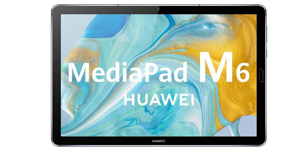 Frontal del tablet Huawei MediaPad M6