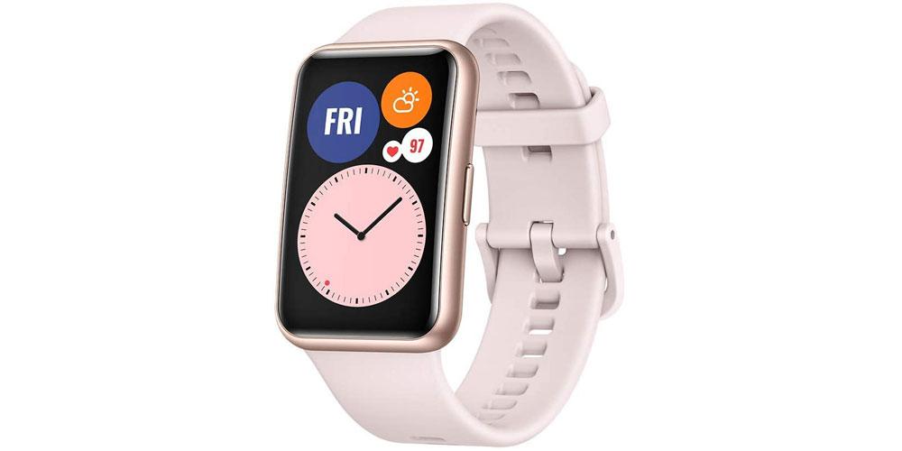 Smartwatch Huawei Watch Fit de color rosa