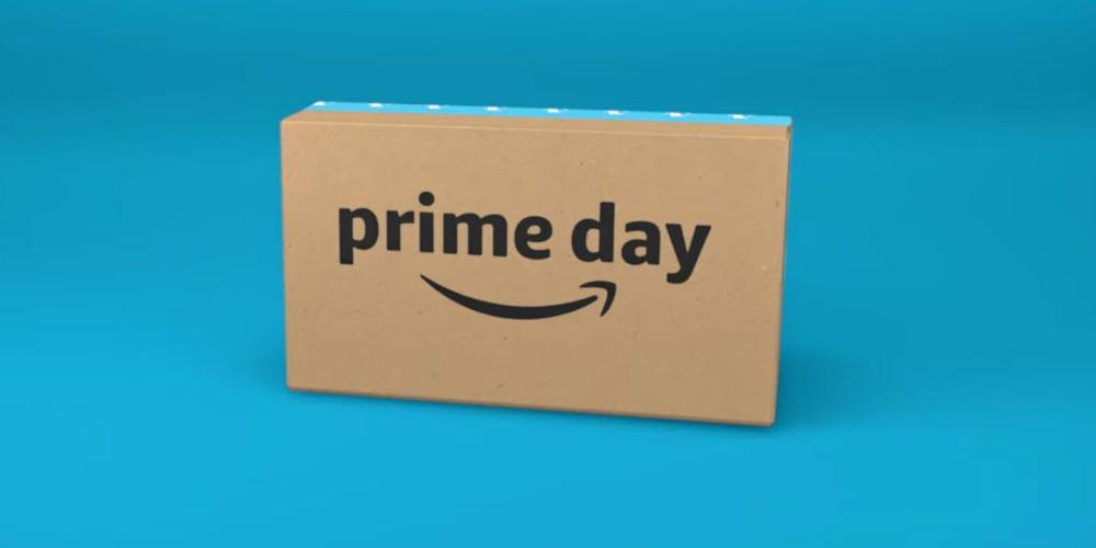 Caja con logo de Amazon Prime Day