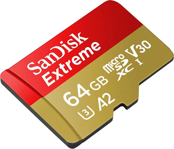 Tarjeta microSD oferta Sandisk 64 Gb