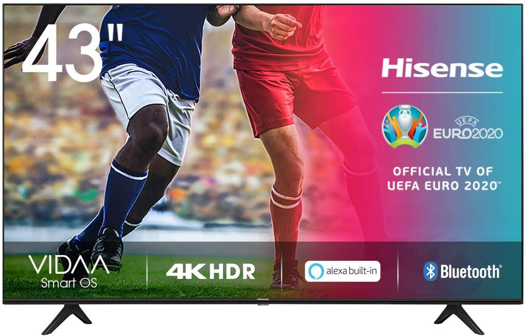 สมาร์ททีวี Hisense UHD TV 2020 43AE7000F