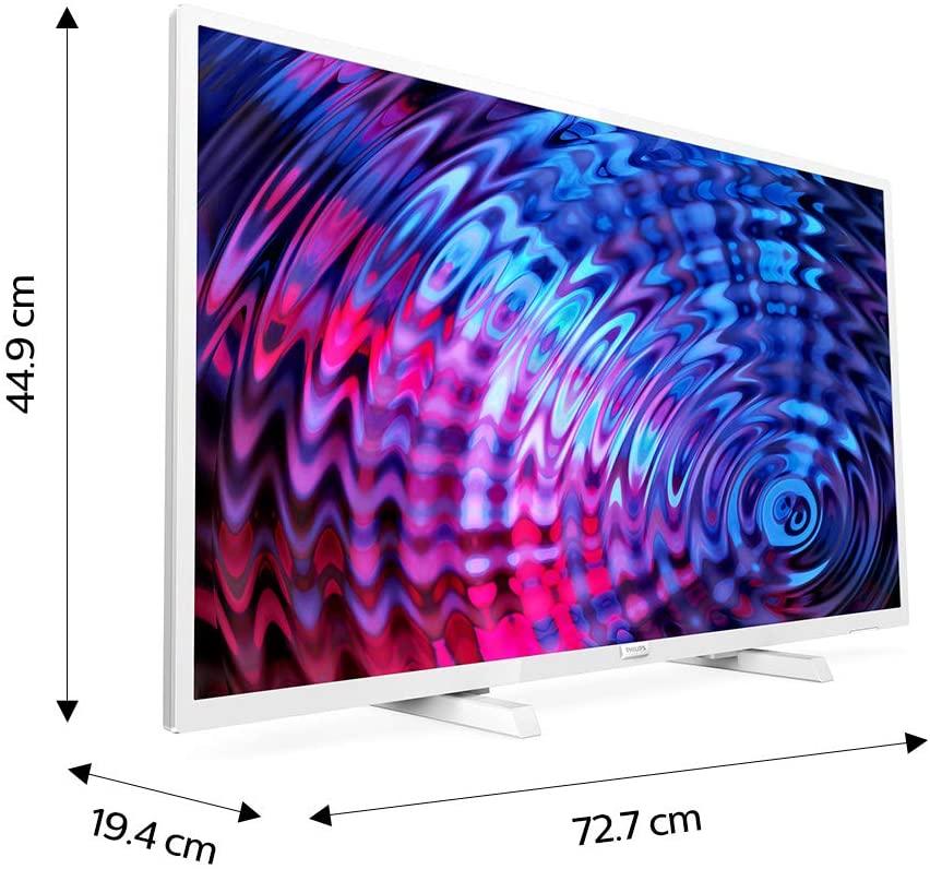 Smart TV Philips 32PFT5603/12 dimensiones