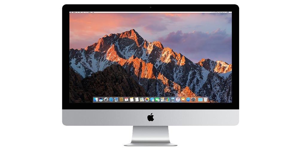 Imagen frontal del Apple iMac