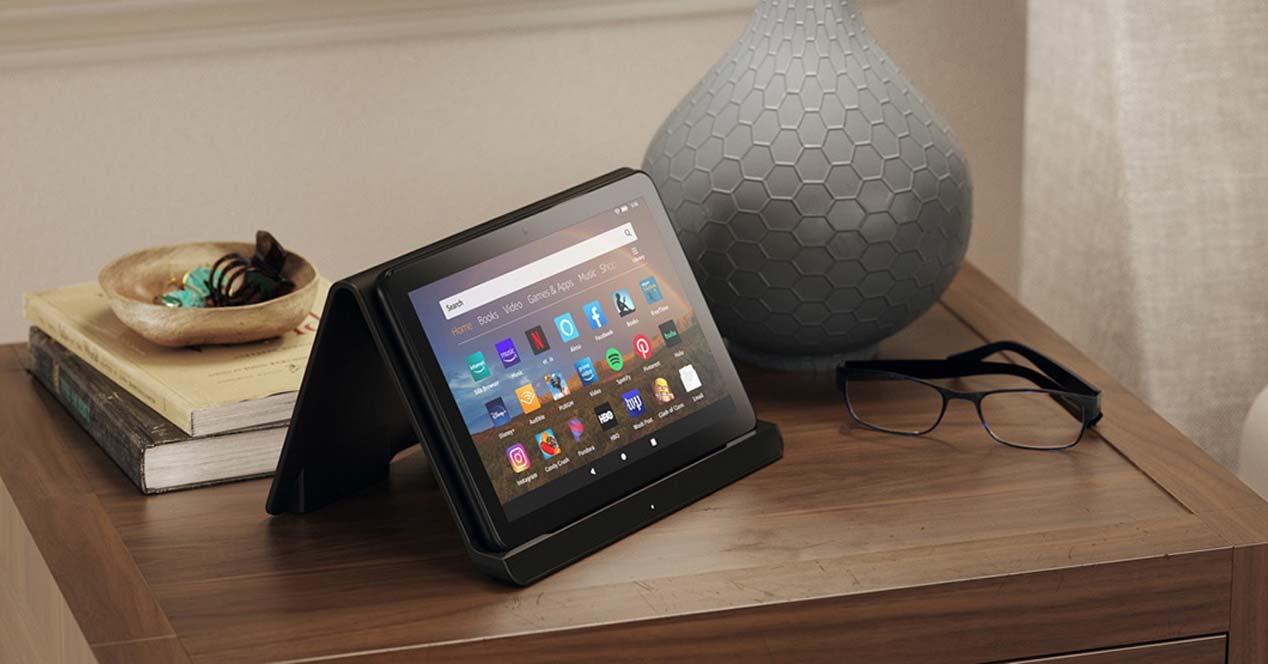 Tablet Amazon Fire HD 8 de color negro