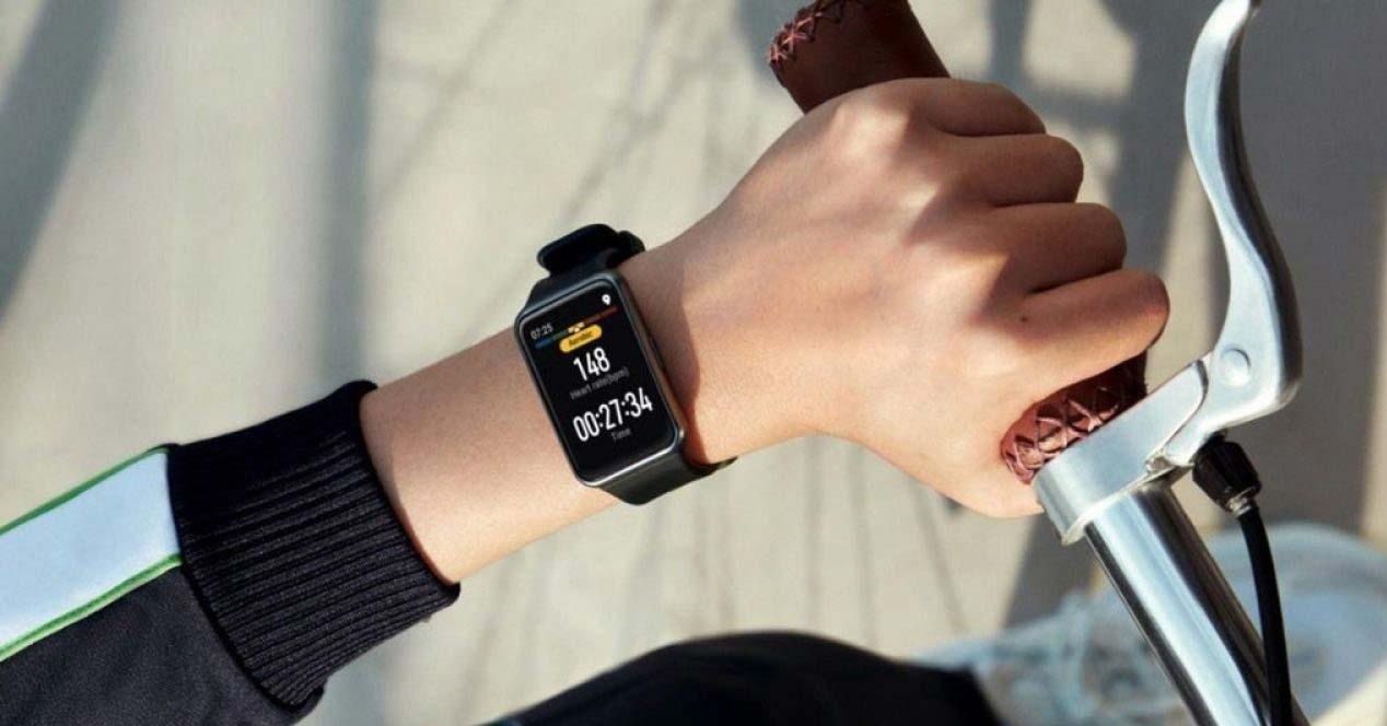 Uso del smartwatch Huawei Watch Fit