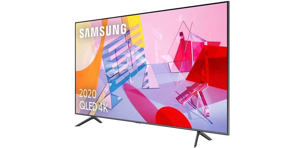 Lateral de la Smart TV Samsung 65Q60T
