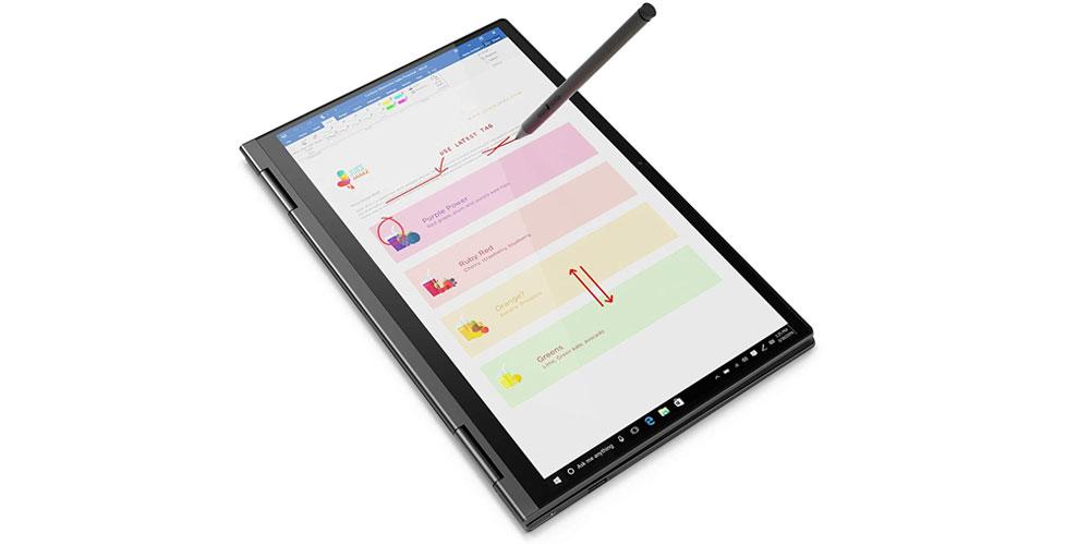 Modo tablet Lenovo Yoga C740