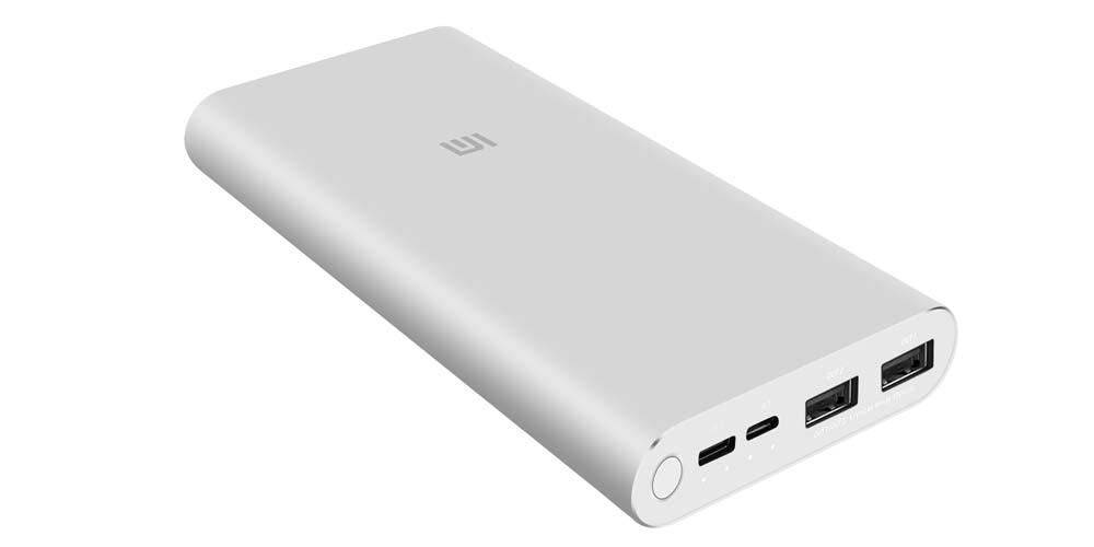 Conexiones de la batería externa Xiaomi Power Bank 3