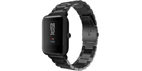 Correa para smartwatch Genérica Compatível com Amazfit Bip 3 Azul oscuro -  20mm de ancho