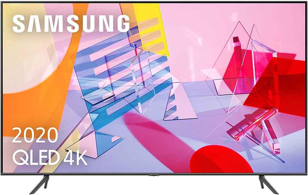 Imagen frontal de la Smart TV Samsung 65Q60T