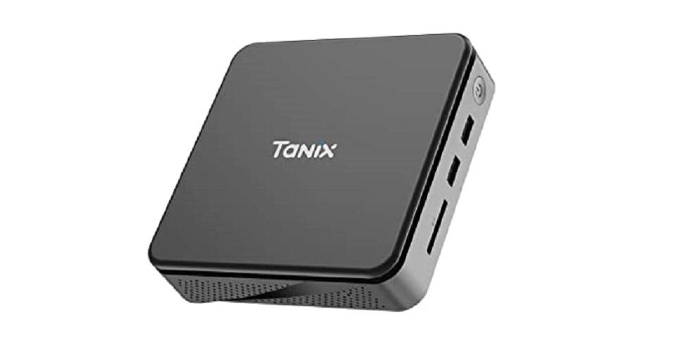 imagen lateral del Mini PC Tanix TX85-UK001
