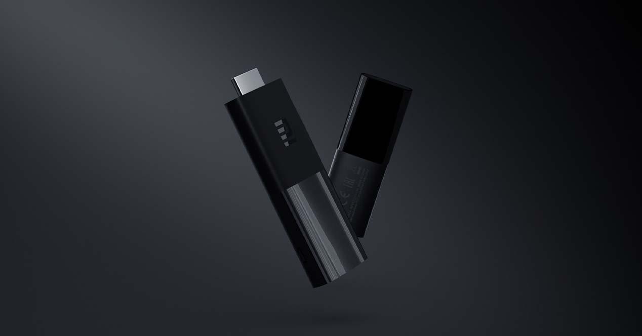 Reproductor Xiaomi Mi TV Sitck con fondo negro
